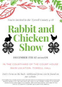 Cover photo for 2019 Rabbit and Chicken Show