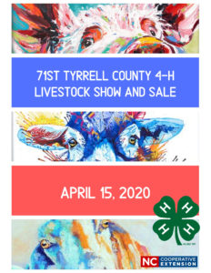 Cover photo for 71st Tyrrell County 4-H Livestock Show