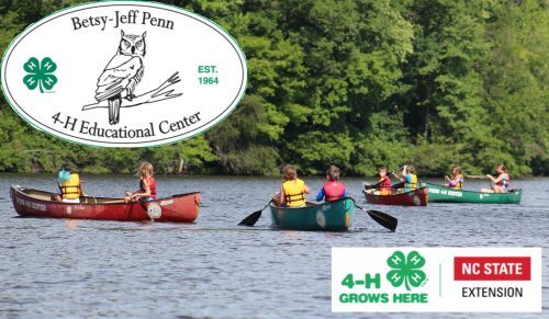 children canoeing at Betsy Jeff Penn camp