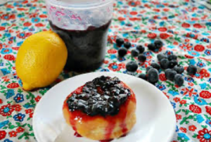 Cover photo for Lemony Blueberry Nectarine Freezer Jam