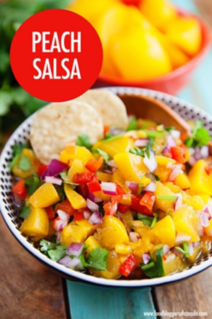 peach salsa