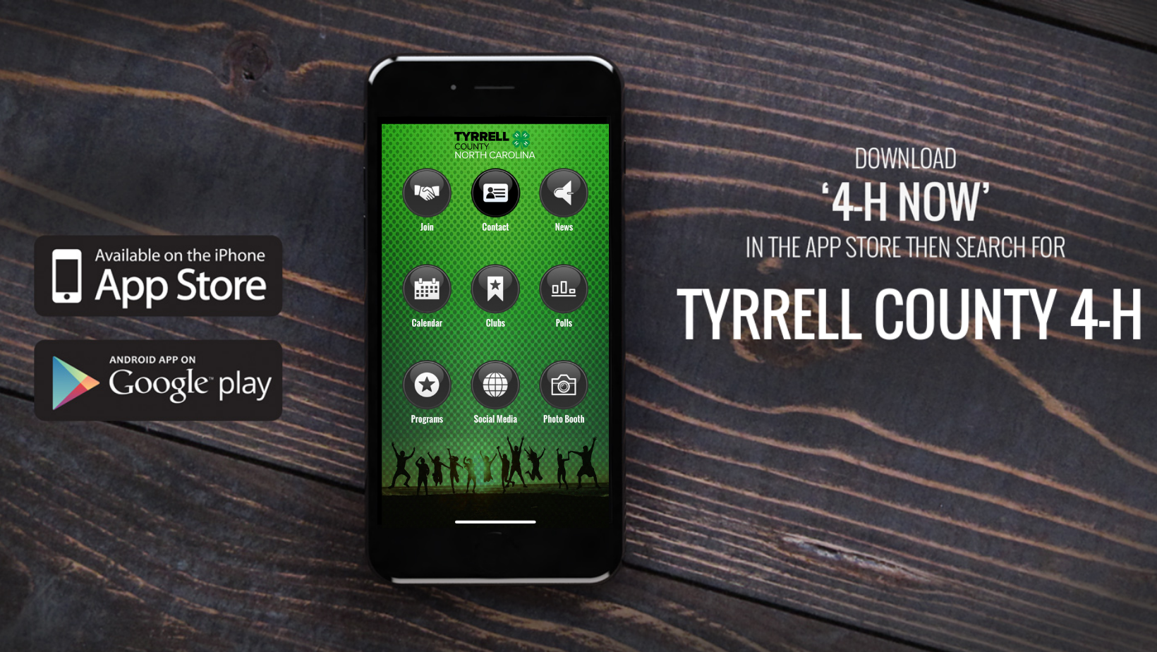 Tyrrell County 4-H Now App