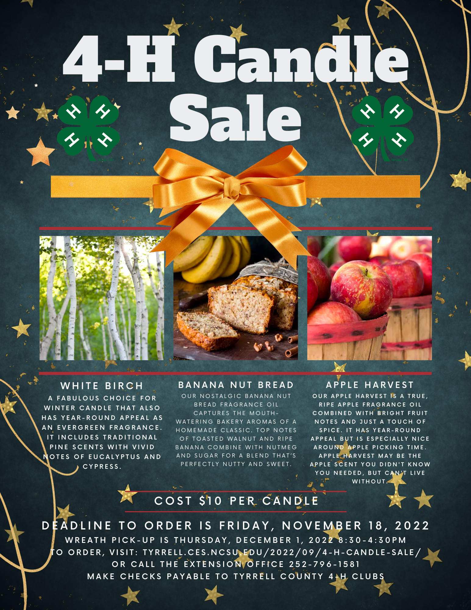 4-H Candle Sale.