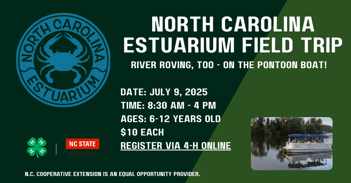 Flyer for NC Estuarium